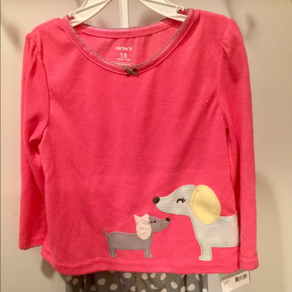 3/$20 Carter’s girl’s 2-piece pj set